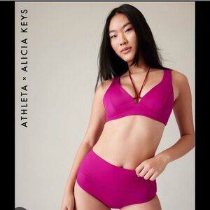 Athleta x Alicia Keys - Daybreak Bikini Top and Bottom
